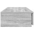 vidaXL Zásuvky pod posteľ Sivý Sonoma 120 x 36,5 x 16,5 cm