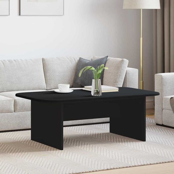 vidaXL Konferenčný stolík Čierna 93 x 53 x 33 cm Kompozitné drevo