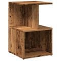 vidaXL Nočná skrinka Old Wood 35x35x55 cm Engineered Wood