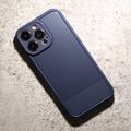 Jednoduché karbonové puzdro pre Samsung Galaxy S26 modré