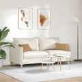 vidaXL Vankúše na pohovku 2 pcs Hnedá 50 x 30 cm Kordúrová tkanina