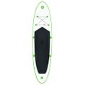 vidaXL Nafukovací Stand up paddleboard, zeleno biely