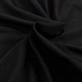 131079 vidaXL Stretch Couch Slipcover Black Polyester Jersey