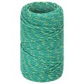 vidaXL Lodné lano zelené 2 mm 50 m polypropylén