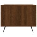 vidaXL Konferenčné stolíky 2 ks hnedý dub 50x50x40 cm kompozitné drevo