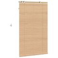 vidaXL Žalúzia Dubový vzhľad 95 x 130 cm 35 mm Masívne Paulownia drevo