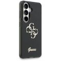 Obal Guess IML Big Metal 4G Script pre Samsung Galaxy S26 čierny