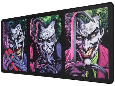 The Joker herní podložka XXL/ 90 x 40 cm podložka pod myš XXL, 90 × 40 cm, Joker, protiskluzová, šité okraje, herní