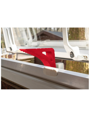 Zarážka do dverí a okien DEBBEX Door Stopper červená 1ks