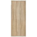 vidaXL Nástenná skrinka dub sonoma 80x33x80 cm spracované drevo