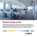 LED trubica T8 6,5 W 60 cm studená biela 10 ks
