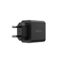 Devia wall charger Rocket PD 45W 1x USB-C black+ cable USB-C - USB-C