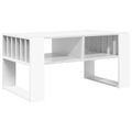 vidaXL Konferenčný stolík Biela 92 x 49,5 x 45 cm Kompozitné drevo