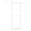 vidaXL Posuvné dvere ORKDAL Biela 86 x 211 cm