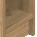 vidaXL Nočné skrinky so zásuvkou 2 ks dub artisan 20x36x60 cm