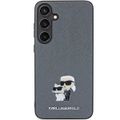 Obal Karl Lagerfeld pre Samsung Galaxy S24 Plus KLHCS24MPSAKCMPG sivý HC SAFFIANO KC PIN