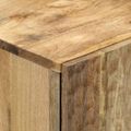 vidaXL Bočné skrinky 3 ks 60x33x75 cm masívne mangovníkové drevo