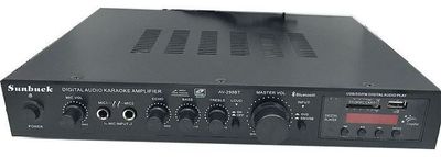 Zosilňovač 5.0, rádio, bluetooth, prehrávač MP3, Sunbuck AV-298BT čierny