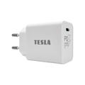 TESLA Power Charger T100 - rýchlonabíjačka 20 W PD 3.0/PPS (biela farba)
