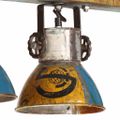 vidaXL Industriálna stropná lampa 25 W farebná 111 cm E27