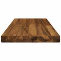 vidaXL Obdĺžnikový stôl 90 x 50 x 3,5 cm Obdĺžnikový Prírodná