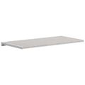 vidaXL Parapetné dosky Mramorová textúra 60 x 45 x 4,5 cm PVC