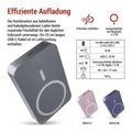 Powerbanka EMOS WI 1046 /B0551GY/, 10 000 mAh, 20 W + Wireless, sivá