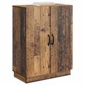 vidaXL Servírovacia skriňa Staré drevo 66 x 34,5 x 87 cm