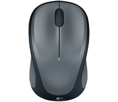 Logitech M235/Cestovná/Optická/1 000 DPI/Bezdrôtová USB/Šedá