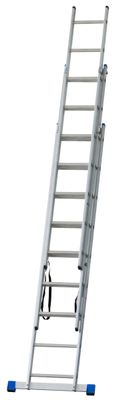 Rebrík G21 3-dielny 5,9 m trojdielny 5,9m, 3x9 priečok