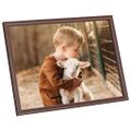 vidaXL Fotorámiky na stenu, koláž 3 ks, hnedé 40x50 cm, MDF