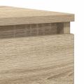 vidaXL Komoda dub sonoma 37,5x35x99 cm spracované drevo