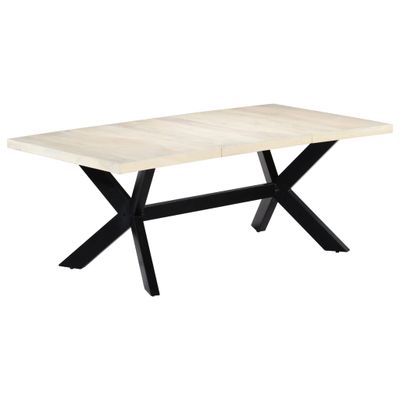 vidaXL Jedálenský stôl 200x100x75 cm masívne mangovníkové drevo