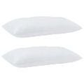 vidaXL Vankúš 2 ks 81 x 42 x 20 cm Polyester Biela