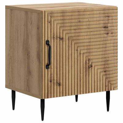 vidaXL Nočný stolík Dub artisan 43 x 34,5 x 50 cm Kompozitné drevo