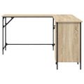 vidaXL Stôl dub sonoma 141x141x75 cm kompozitné drevo