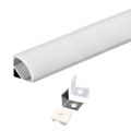 Hlinený profil Solight WM908-1 pre LED pásky, 16x16mm, 1m, mliečny difuzor