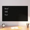 vidaXL Nástenná magnetická tabuľa čierna 100x60 cm tvrdené sklo