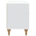 vidaXL TV skrinka Biela 99 x 34,5 x 50 cm Kompozitné drevo