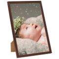 vidaXL Fotorámiky na stôl, koláž 5 ks, tmavočervené 15x21 cm