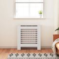 vidaXL Kryt na radiátor biely 78 cm MDF