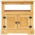 vidaXL TV skrinka z borovice v mexickom štýle Corona, 80x43x78 cm