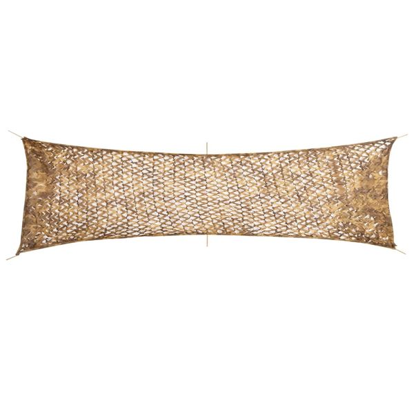 vidaXL Maskovacia sieť s úložným vreckom 519x142 cm piesková