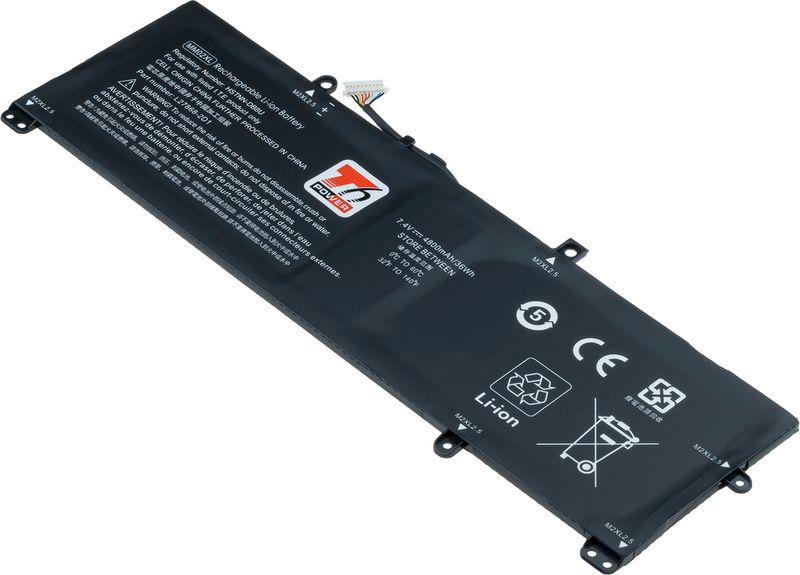 Batéria T6 Power pre HP Pavilion 13-an0000, 13-an1000 séria, 4800mAh, 36Wh, 2cell, Li-poly