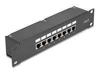 10 Coupler Patch Panel 8 Port Cat.6