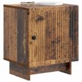vidaXL Nočný stolík Staré drevo 43 x 34,5 x 50 cm Kompozitné drevo