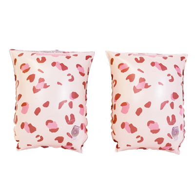 Rukávniky Old pink Leopard 0-2 roky