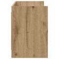 vidaXL TV skrinka 130 x 33 x 47 cm Dub artisan Kompozitné drevo