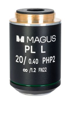 Objektív MAGUS 20HP, 20х/0,40 Plan L phase PHP2 ∞/1,2 WD 8,0 mm