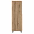 vidaXL Highboard Hnedá 60 x 36 x 110 cm Kompozitné drevo